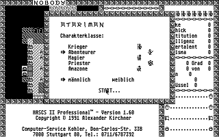 Meister der Dimensionen (Die) atari screenshot